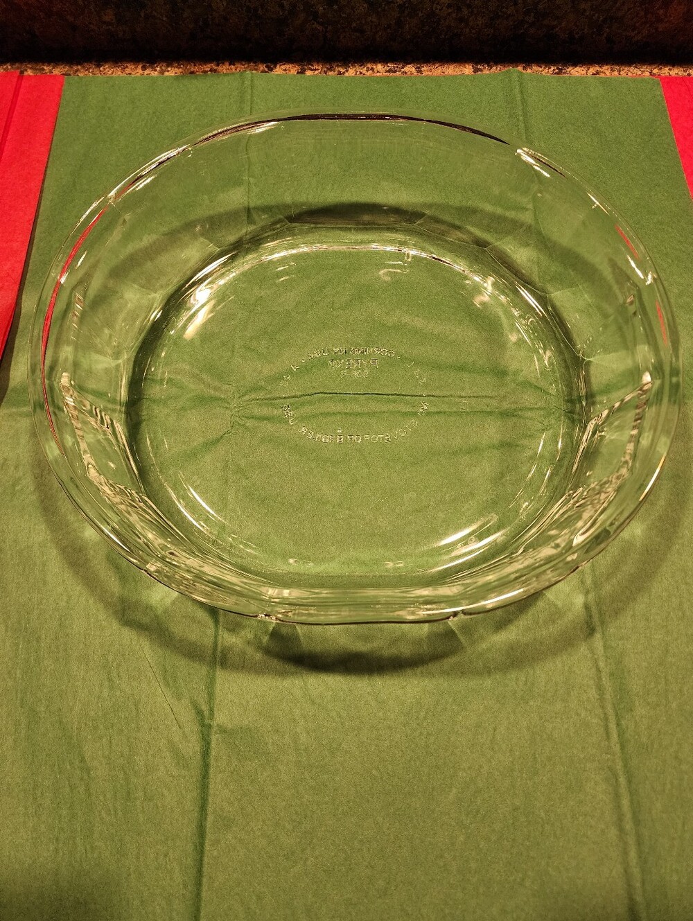 Pyrex 806-B Clear Glass Casserole Dish - 3.3 L